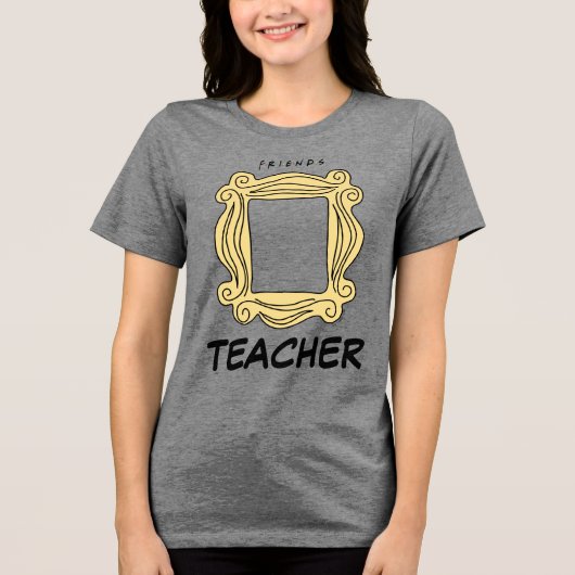 FRIENDS™ | Pepper-Rahmen Tri-Blend Shirt (Vorderseite)