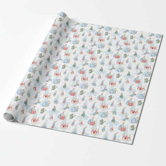 Friends Peter Rabbit Baby Geschenkpapier (Ungerollt)