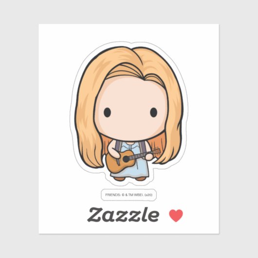 FRIENDS™ | Phoebe Chibi Aufkleber (Blatt)