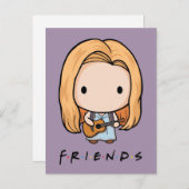 FRIENDS™ | Phoebe Chibi Einladungspostkarte (Vorne/Hinten)