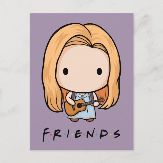 FRIENDS™ | Phoebe Chibi Einladungspostkarte (Vorderseite)
