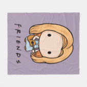 FRIENDS™ | Phoebe Chibi Fleecedecke (Vorderseite (Horizontal))