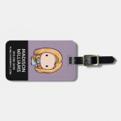 FRIENDS™ | Phoebe Chibi Gepäckanhänger (Vorderseite horizontal)
