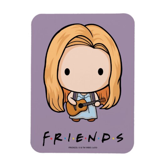 FRIENDS™ | Phoebe Chibi Magnet (Vertikal)