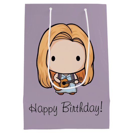 FRIENDS™ | Phoebe Chibi Mittlere Geschenktüte (Rückseite)