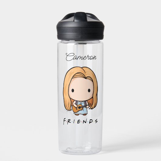 FRIENDS™ | Phoebe Chibi | Name hinzufügen Trinkflasche (Vorderseite)