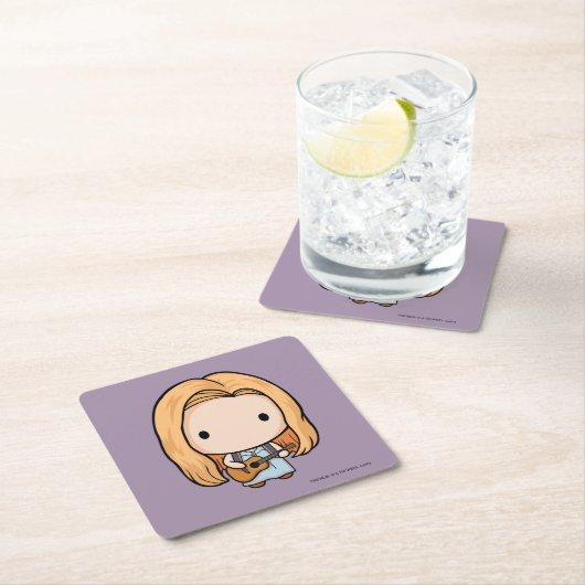 FRIENDS™ | Phoebe Chibi Rechteckiger Pappuntersetzer (Vor Ort)
