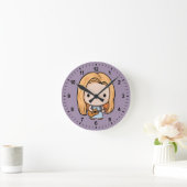 FRIENDS™ | Phoebe Chibi Runde Wanduhr (Zuhause)
