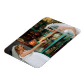 FRIENDS™ | Phoebe und Monica in Hochzeitskleider Magnet (Linke Seite)