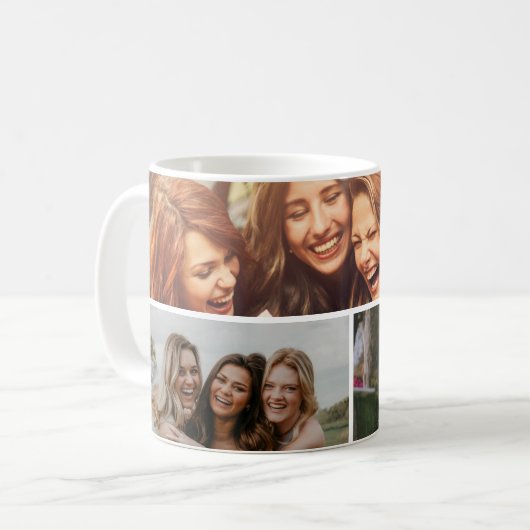 Friends Photo Coffee Mug Kaffeetasse (Vorderseite Links)