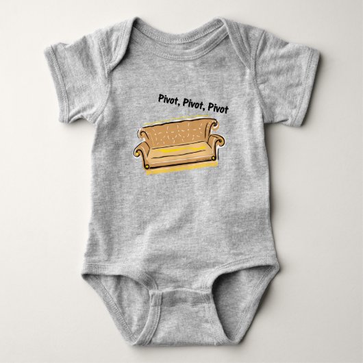 FRIENDS™ | Pivot Baby Strampler (Vorderseite)