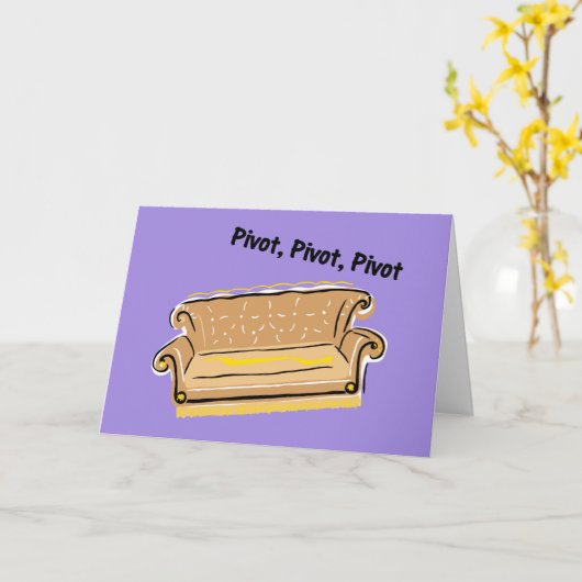 FRIENDS™ | Pivot Karte (Gelbe Blume)