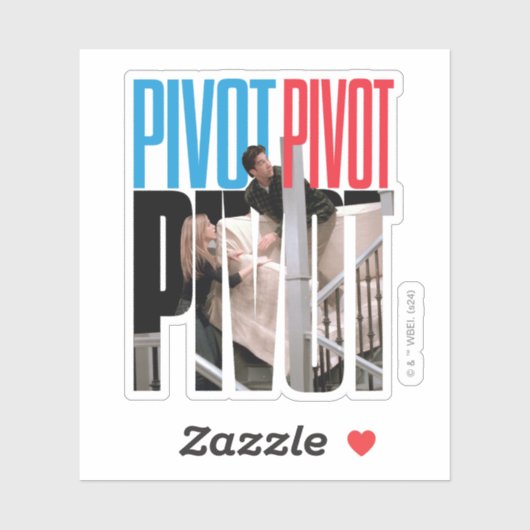 FRIENDS™ | PIVOT PIVOT-PIVOT-Angebot Aufkleber (Blatt)