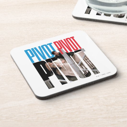 FRIENDS™ | PIVOT PIVOT-PIVOT-Angebot Getränkeuntersetzer (Linke Seite)