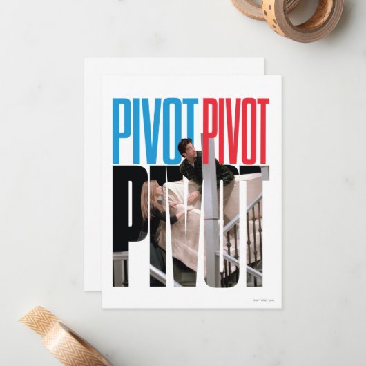 FRIENDS™ | PIVOT PIVOT-PIVOT-Angebot Mitteilungskarte (Vorderseite/Rückseite Beispiel)