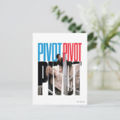 FRIENDS™ | PIVOT PIVOT-PIVOT-Angebot Postkarte (Stehend Vorderseite)