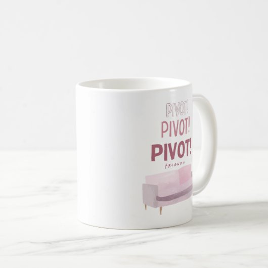 FRIENDS™ | Pivot Pivot Pivot Kaffeetasse (VorderseiteRechts)