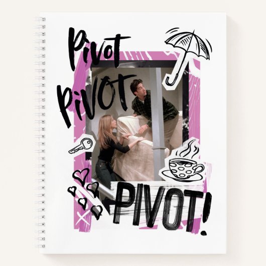 FRIENDS™ | Pivot Pivot PIVOT! Notizblock (Vorderseite)