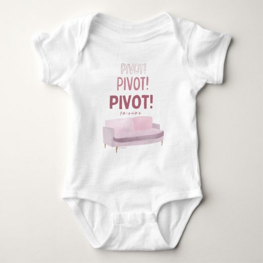 FRIENDS™ | Pivot Pivot Pivot Pivot Baby Strampler (Vorderseite)