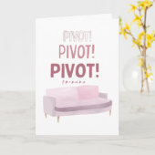 FRIENDS™ | Pivot Pivot Pivot Pivot Karte (Gelbe Blume)