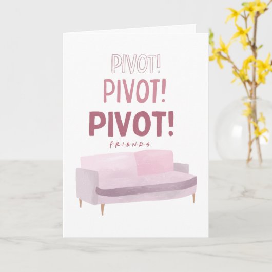 FRIENDS™ | Pivot Pivot Pivot Pivot Karte (Gelbe Blume)
