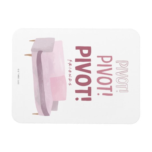 FRIENDS™ | Pivot Pivot Pivot Pivot Magnet (Horizontal)