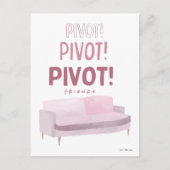 FRIENDS™ | Pivot Pivot Pivot Pivot Postkarte (Vorderseite)