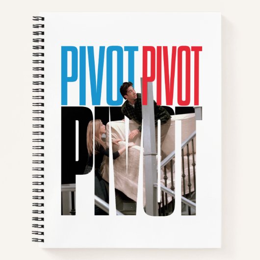 FRIENDS™ | PIVOT PIVOT PIVOT Zitat Notizblock (Vorderseite)