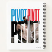 FRIENDS™ | PIVOT PIVOT PIVOT Zitat Notizblock (Rückseite)