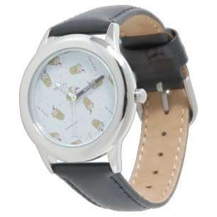 FRIENDS™ Polka Dot Central Perk Muster Armbanduhr