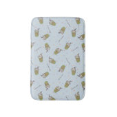 FRIENDS™ | Polka Dot Central Perk Muster Badematte (Vorderseite Vertikal)