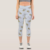 FRIENDS™ | Polka Dot Central Perk Muster Capri Leggings (Vorderseite)