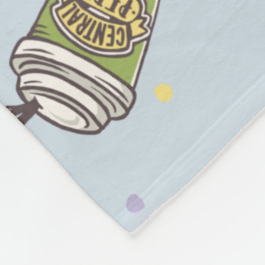 FRIENDS™ | Polka Dot Central Perk Muster Fleecedecke (Ecke)