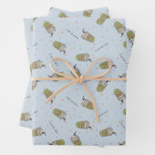 FRIENDS™ | Polka Dot Central Perk Muster Geschenkpapier Set (Beispiel)