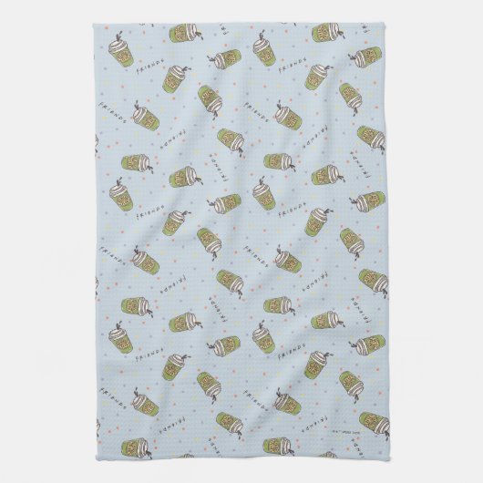 FRIENDS™ | Polka Dot Central Perk Muster Geschirrtuch (Vertikal)