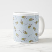 FRIENDS™ | Polka Dot Central Perk Muster Jumbo-Tasse (Vorderseite Rechts)