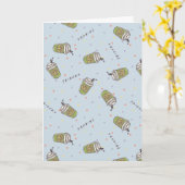 FRIENDS™ | Polka Dot Central Perk Muster Karte (Gelbe Blume)