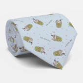 FRIENDS™ | Polka Dot Central Perk Muster Krawatte (Gerollt)