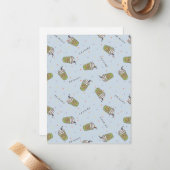 FRIENDS™ | Polka Dot Central Perk Muster Mitteilungskarte (Vorderseite/Rückseite Beispiel)