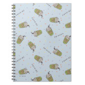 FRIENDS™ | Polka Dot Central Perk Muster Notizblock (Vorderseite)