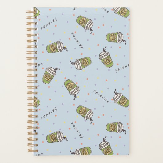 FRIENDS™ | Polka Dot Central Perk Muster Planer (Vorderseite)