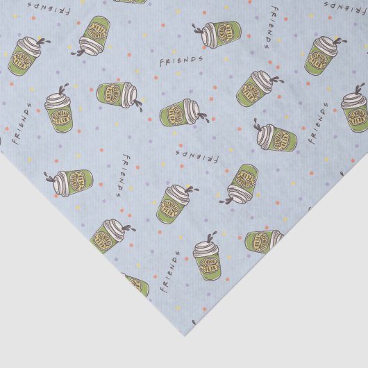 FRIENDS™ | Polka Dot Central Perk Muster Seidenpapier (Ausschnitt)