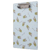 FRIENDS™ | Polka Dot Central Perk Pattern Klemmbrett (Links)