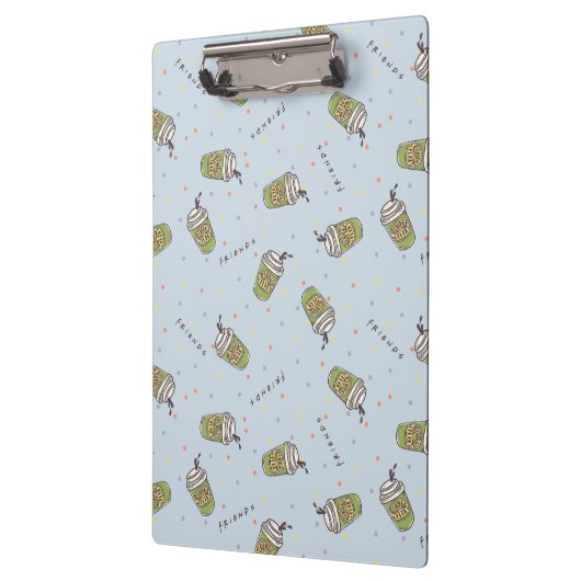 FRIENDS™ | Polka Dot Central Perk Pattern Klemmbrett (Links)