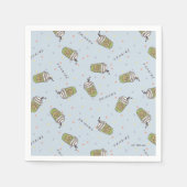 FRIENDS™ | Polka Dot Central Perk Pattern Serviette (Vorderseite)