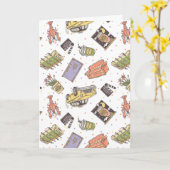 FRIENDS™ | Polka Dot Icon Muster Karte (Gelbe Blume)