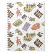 FRIENDS™ | Polka Dot Icon Muster Notizblock (Vorderseite)