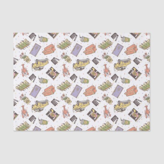 FRIENDS™ | Polka Dot Icon Muster Seidenpapier (Vorderseite)