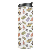 FRIENDS™ | Polka Dot Icon Muster Thermosbecher (Nach links gedreht)