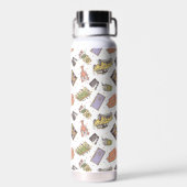 FRIENDS™ | Polka Dot Icon Muster Trinkflasche (Rückseite)